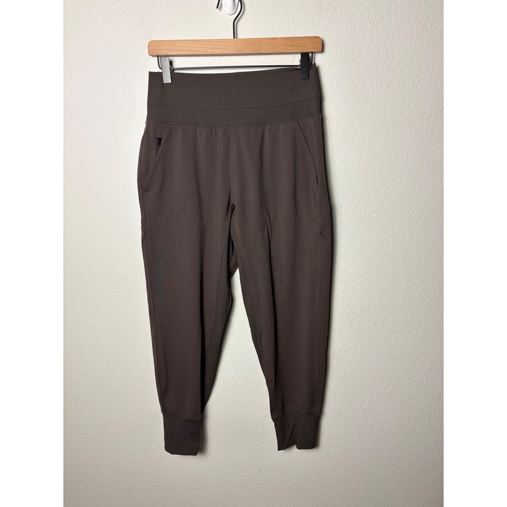 ☀️Athleta Venice Joggers Dark Brown Small Petite S/P 597888